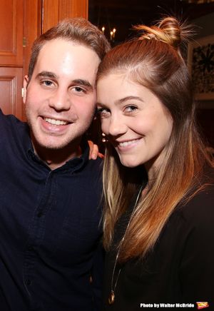 Ben Platt and Laura Dreyfuss @ BroadwayWorld Ben Platt and Laura Dreyfuss Photo