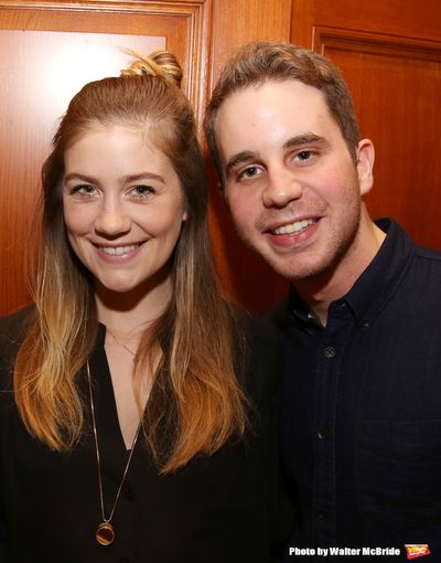 Laura Dreyfuss and Ben Platt  Photo