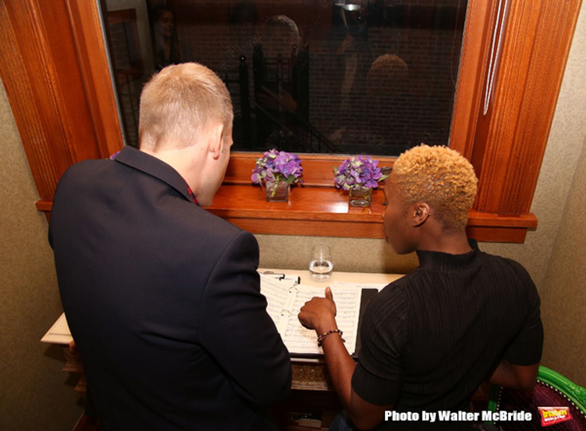 Justin Paul and Cynthia Erivo  at 