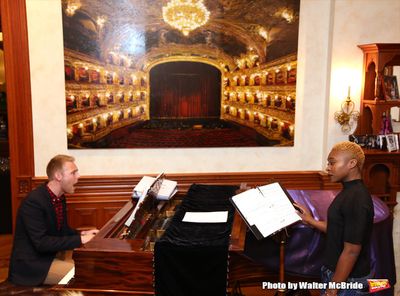 Justin Paul and Cynthia Erivo  Photo