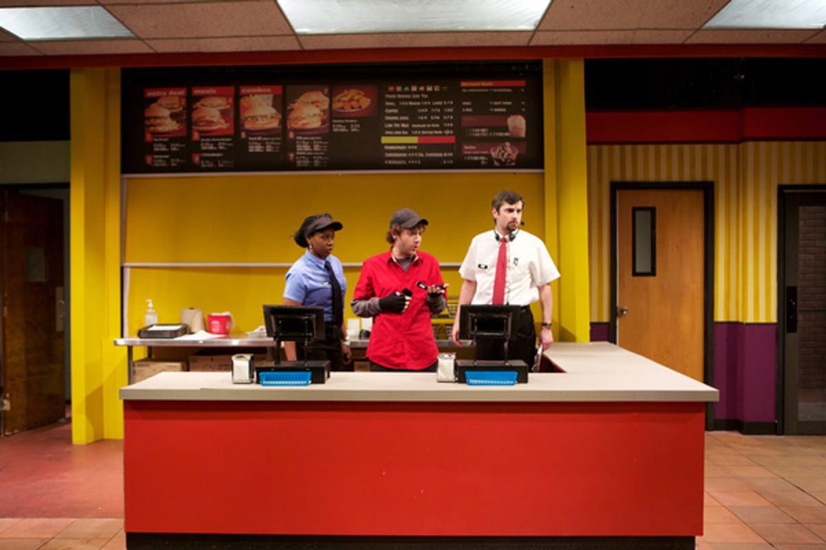 LaNisa Renee Frederick, Andrew Goetten and Matt Fletcher at 