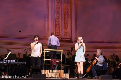 Darren Criss, Steven Reineke, Betsy Wolf Photo
