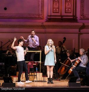 Darren Criss, Steven Reineke, Betsy Wolfe Photo