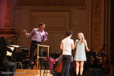 Steven Reineke, Darren Criss, Betsy Wolfe Photo