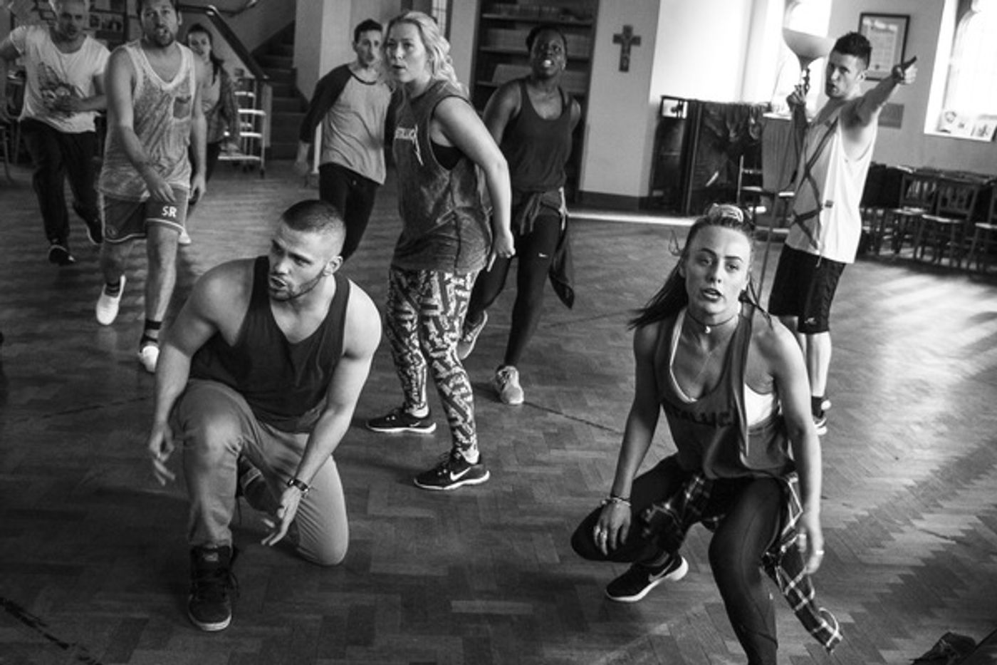 Photo Flash: Company Rocks Rehearsal for the UK Tour of AMERICAN IDIOT  Image