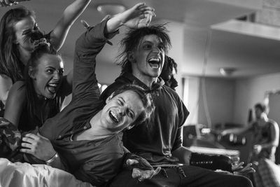 Alice Stoko, Karina Hind, Matt Thorpe and Lucas Rush Photo