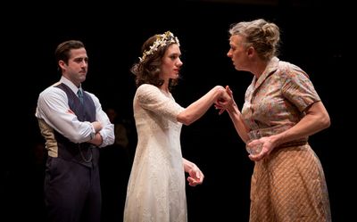 Chance Bone, Helen Sadler and Eva Barr Photo