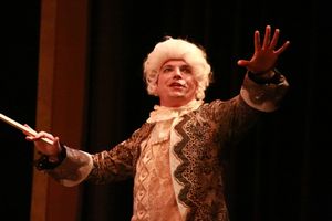 Luke Walker as Mozart @ BroadwayWorld Luke Walker as Mozart Photo