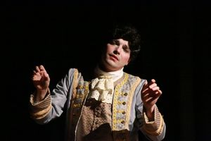 Luke Walker as Mozart @ BroadwayWorld Luke Walker as Mozart Photo