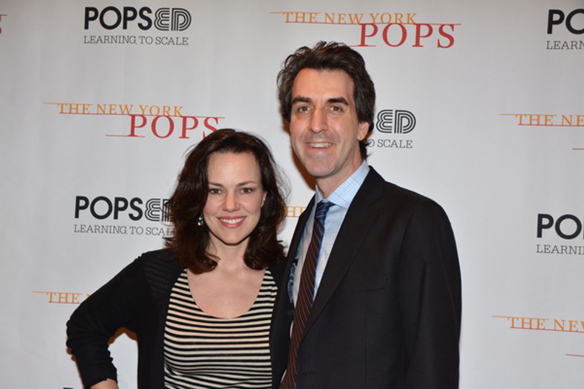 Georgia Stitt and Jason Robert Brown at 