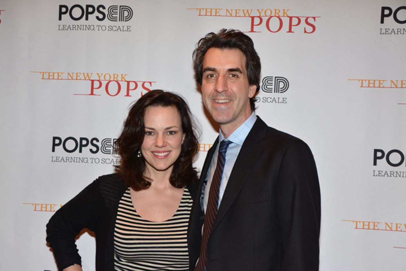 Photo Coverage: Backstage at The New York Pops Concert With Betsy Wolfe, Jason Robert Brown, and More!  Image