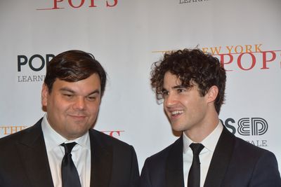 Robert Lopez and Darren Criss Photo