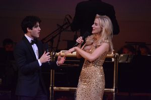 Darren Criss and Betsy Wolfe Photo