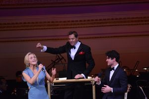 Betsy Wolfe, Steven Reineke and Darren Criss Photo