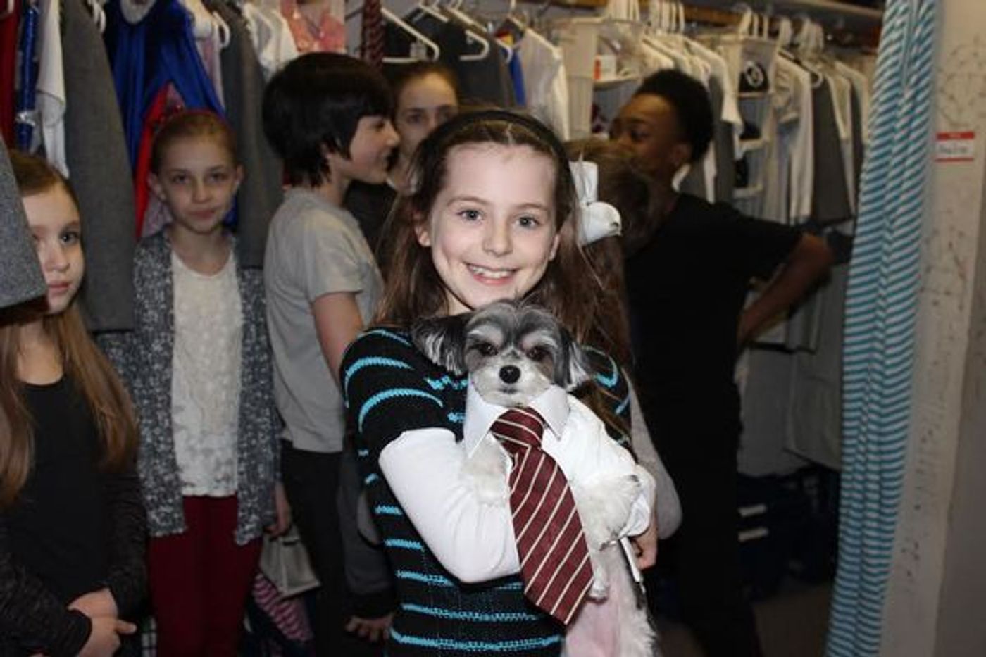 Photo Flash: Tinkerbelle the Dog Officially Becomes a Maggot at MATILDA!  Image