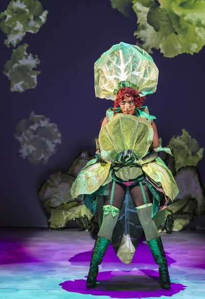 Dinora Z. Walcott - the dancing salad Photo