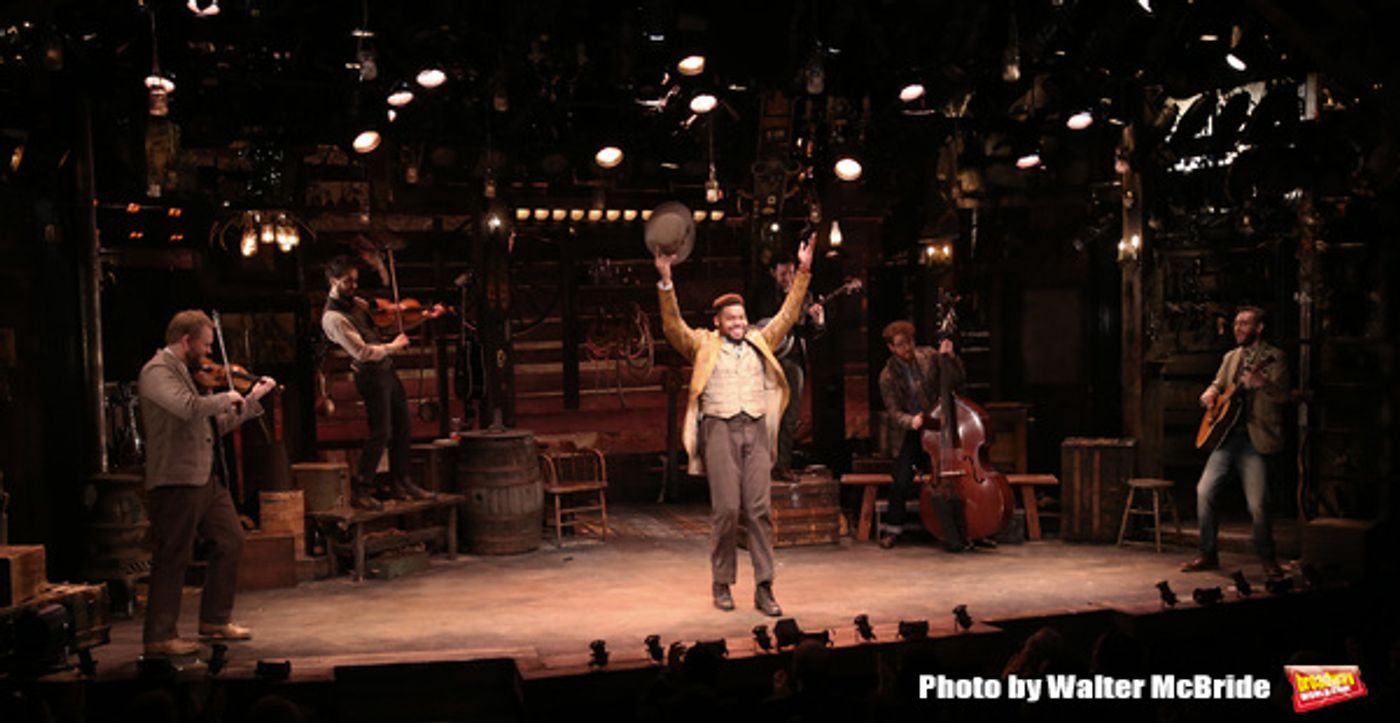 Photo Coverage: Steven Pasquale & the Cast of THE ROBBER BRIDEGROOM Take Opening Night Bows!  Image