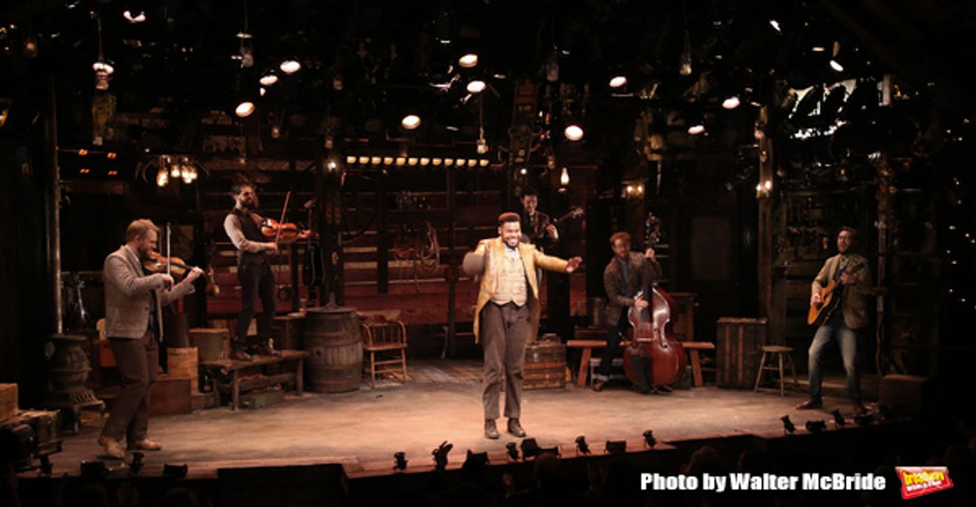 Photo Coverage: Steven Pasquale & the Cast of THE ROBBER BRIDEGROOM Take Opening Night Bows!  Image