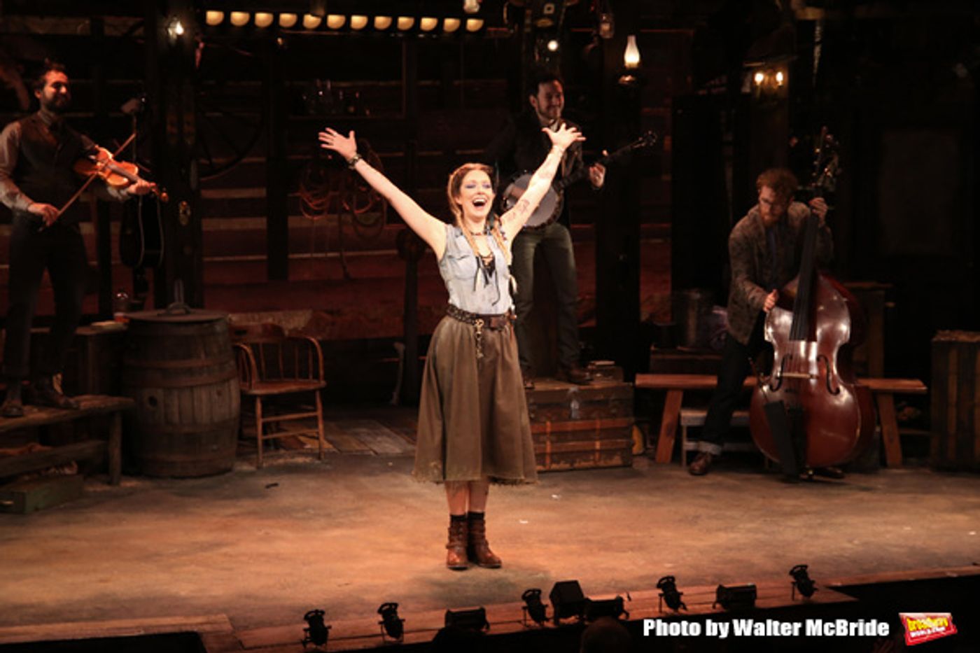 Photo Coverage: Steven Pasquale & the Cast of THE ROBBER BRIDEGROOM Take Opening Night Bows!  Image