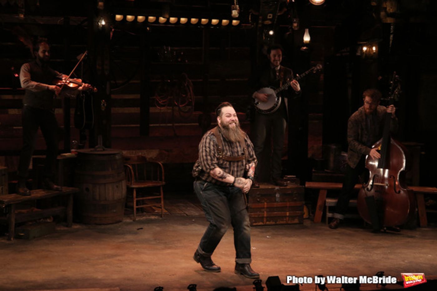 Photo Coverage: Steven Pasquale & the Cast of THE ROBBER BRIDEGROOM Take Opening Night Bows!  Image