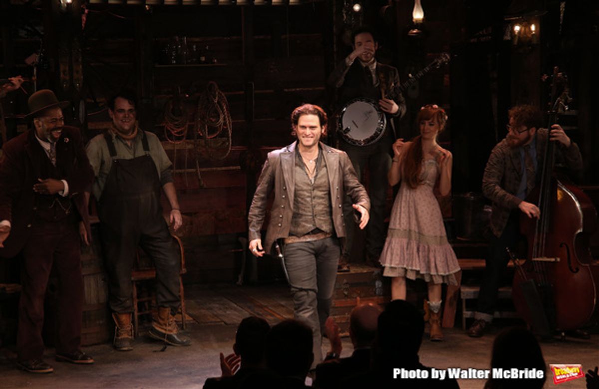 Devere Rogers, Greg Hildreth, Steven Pasquale, Ahna O'Reilly  at 