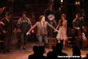 Devere Rogers, Greg Hildreth, Steven Pasquale and Ahna O''Reilly with band @ BroadwayWorld Devere Rogers, Greg Hildreth, Steven Pasquale and Ahna O''Reilly with band Photo