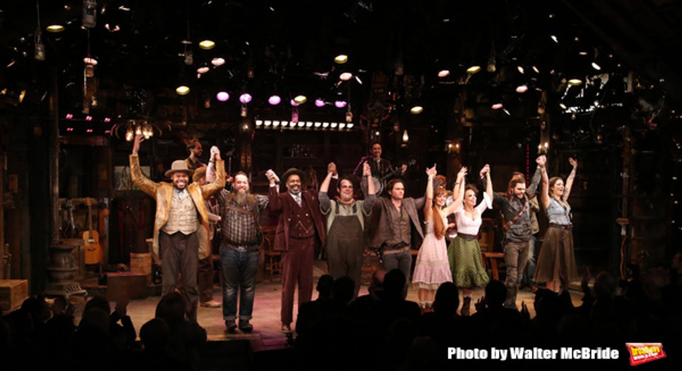 Photo Coverage: Steven Pasquale & the Cast of THE ROBBER BRIDEGROOM Take Opening Night Bows!  Image