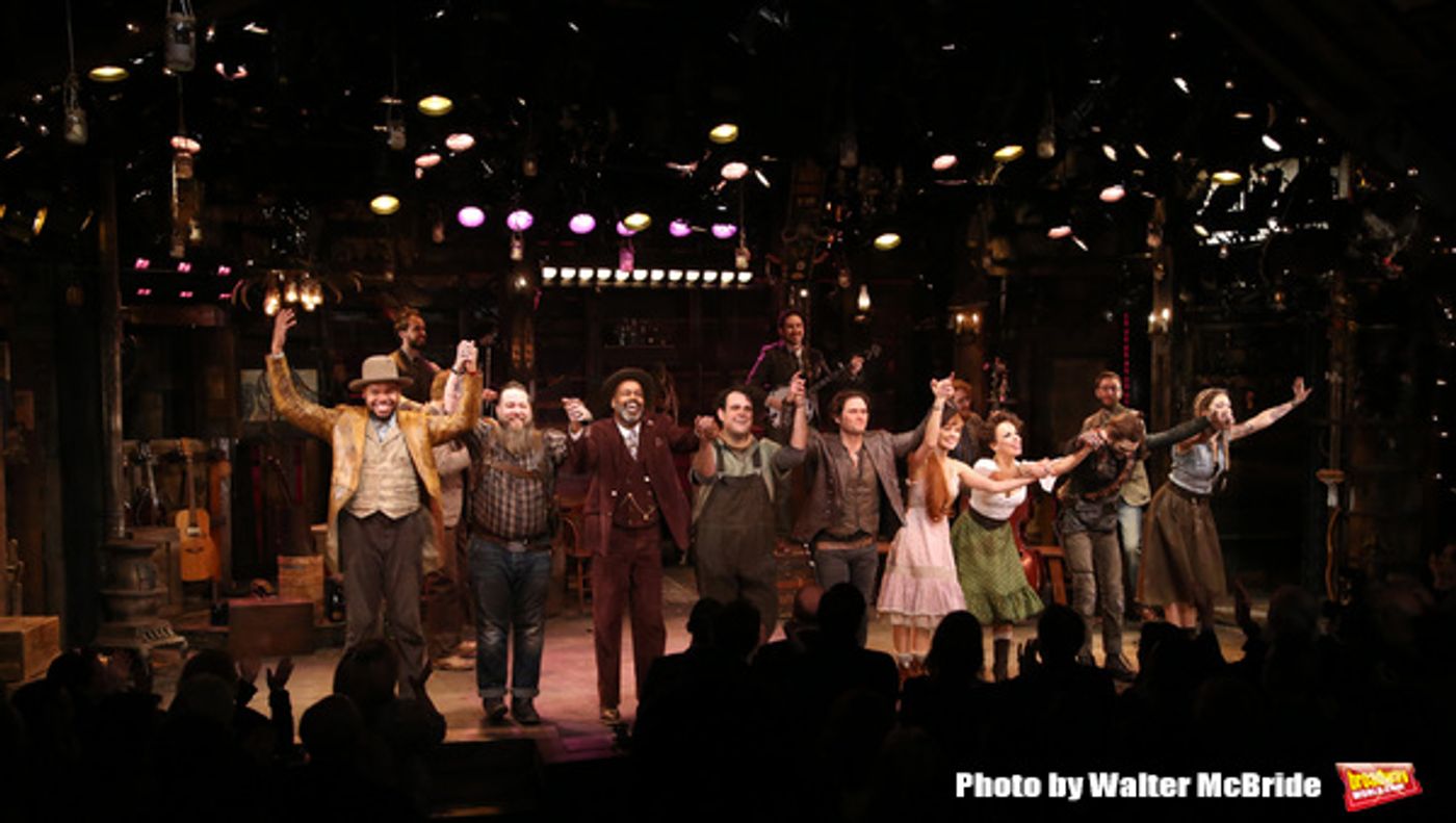 Photo Coverage: Steven Pasquale & the Cast of THE ROBBER BRIDEGROOM Take Opening Night Bows!  Image