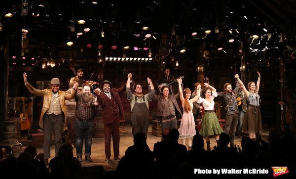 Lance Roberts, Evan Harrington, Devere Rogers, Greg Hildreth, Steven Pasquale, Ahna O Photo