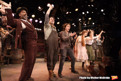 Lance Roberts, Greg Hildreth, Steven Pasquale, Ahna O'Reilly, Leslie Kritzer, Andrew  Photo