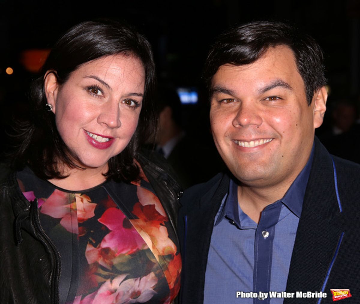 Kristen Lopez and Bobby Lopez at 