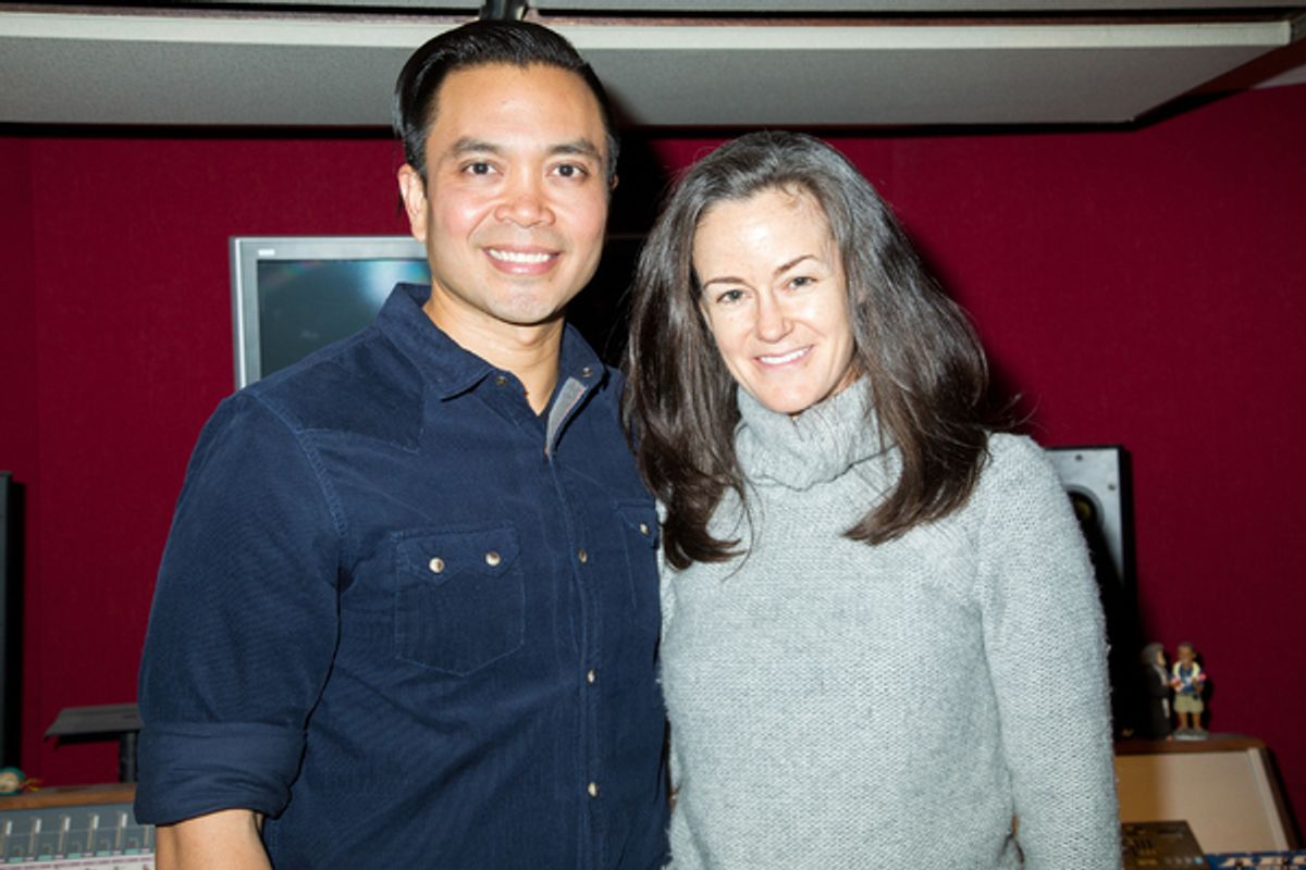 Jose Llana, Kimberly Grigsby at 