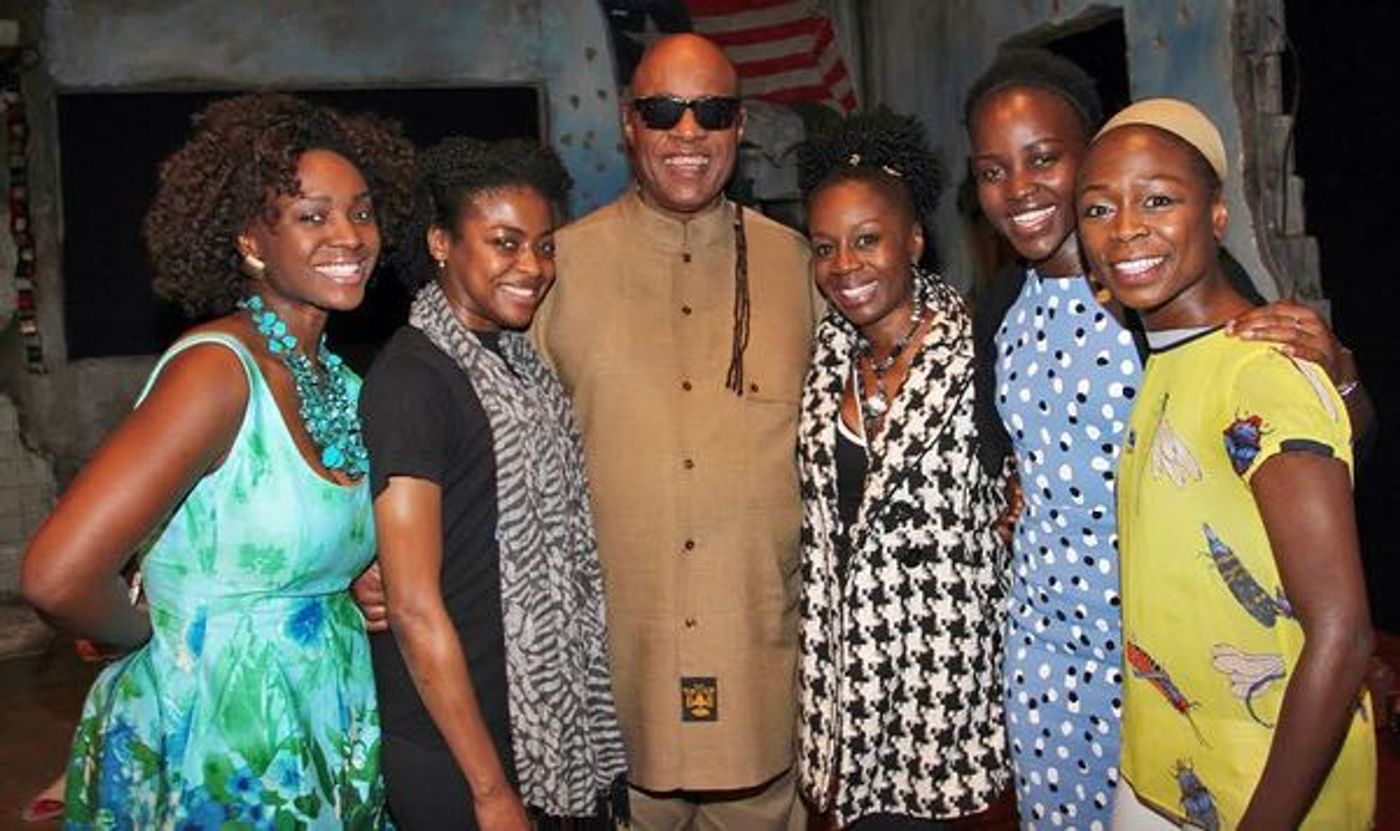 Photo Flash: Stevie Wonder Attends ECLIPSED on Broadway  Image