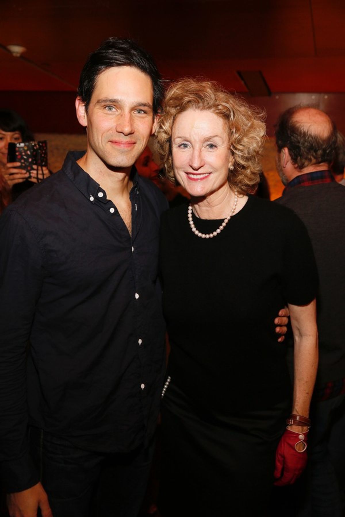 David Clayton Rogers and Lisa Banes at 