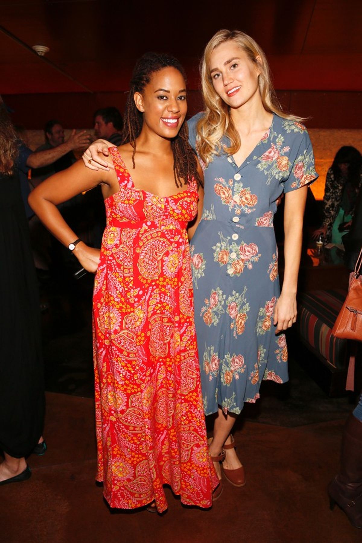 Dinora Z. Walcott and Nora Kirkpatrick at 