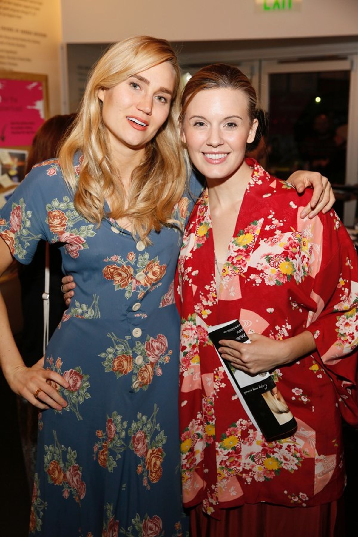 Nora Kirkpatrick and actress Maggie Grace  at 