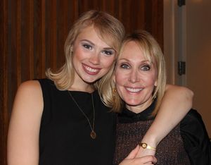 Charlotte Maltby and her mom. @ BroadwayWorld Charlotte Maltby and her mom. Photo