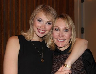 Charlotte Maltby and her mom.  Photo