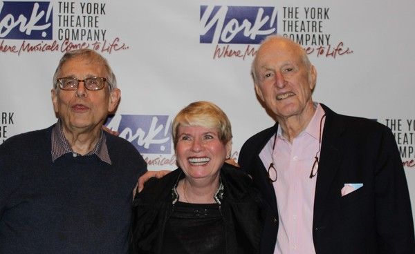 Richard Maltby, Jr., with Mary Jo Slater and David Shire.  Photo