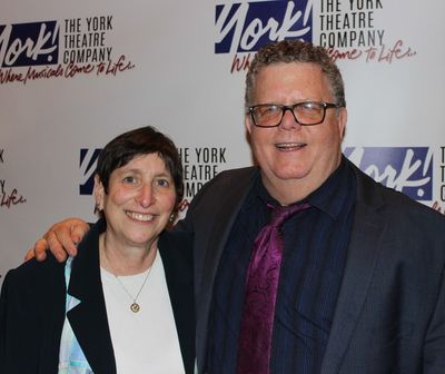 Joan Sorkin (York Board President) and James Morgan (York Producing Artistic ). Photo