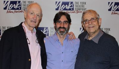 David Shire, Michael Unger (York Associate Artistic ), and Richard Maltby, Jr.  Photo