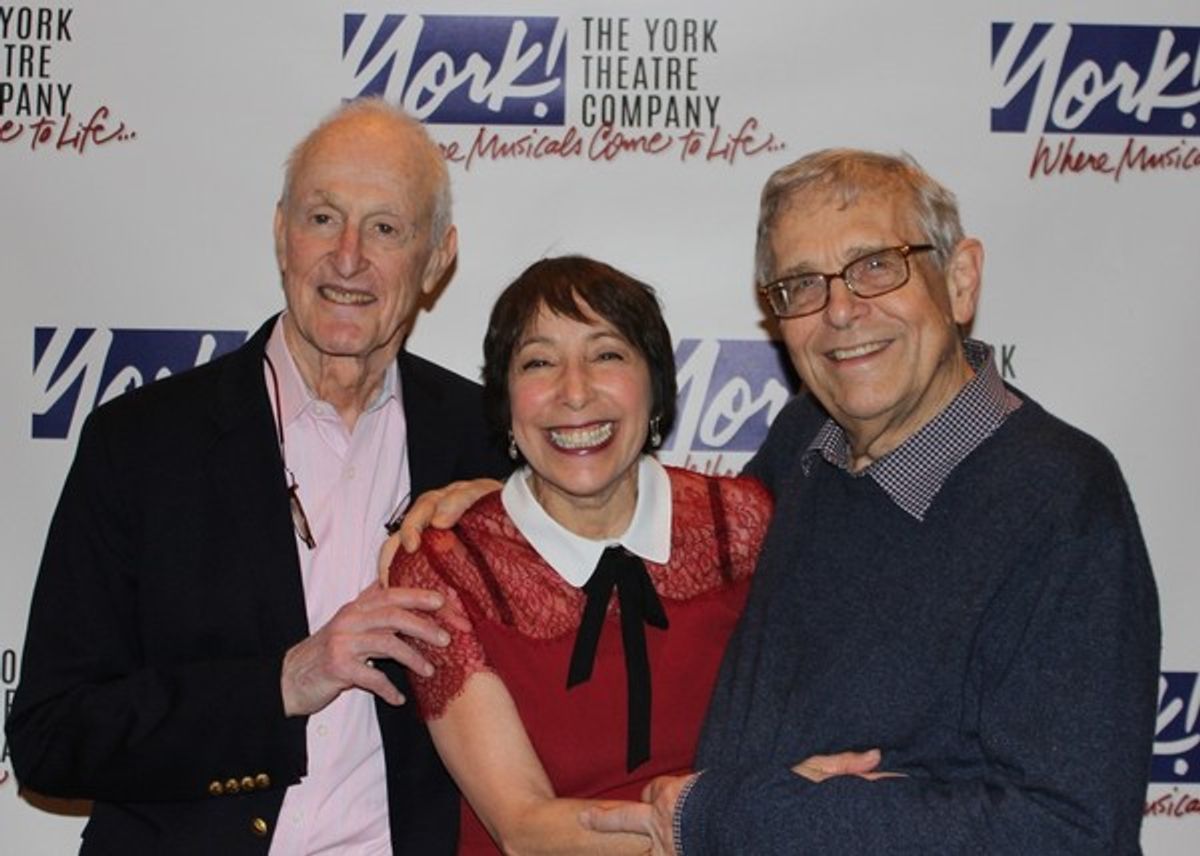 David Shire with his wife Didi Cohn, and Richard Maltby, Jr.  at 