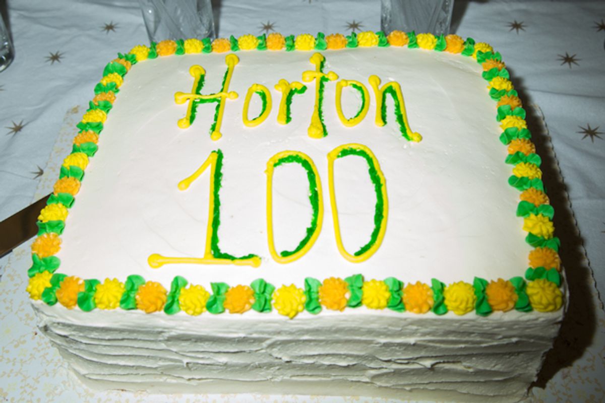 Horton Foote 100th Birthday Cake at 