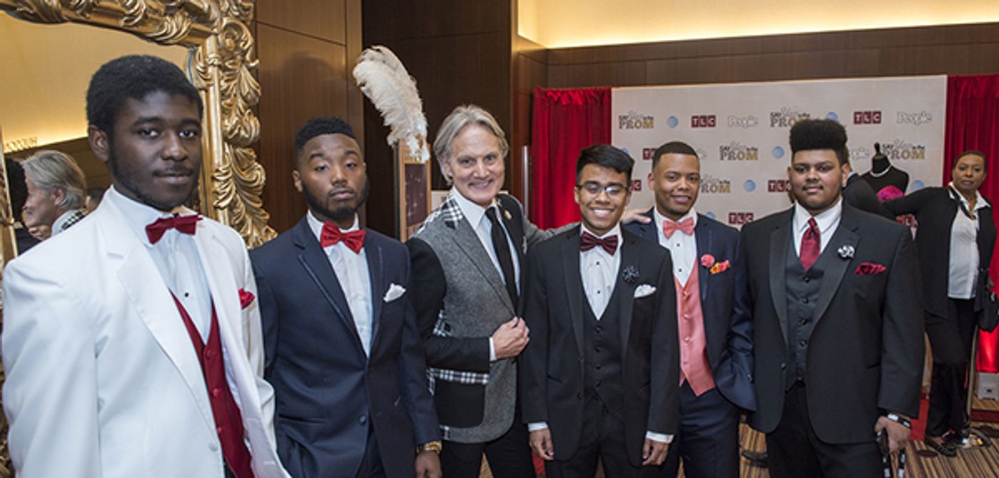 Photo Flash: Broadway's Eden Duncan-Smith Attends TLC's SAY YES TO THE PROM Initiative in NYC  Image
