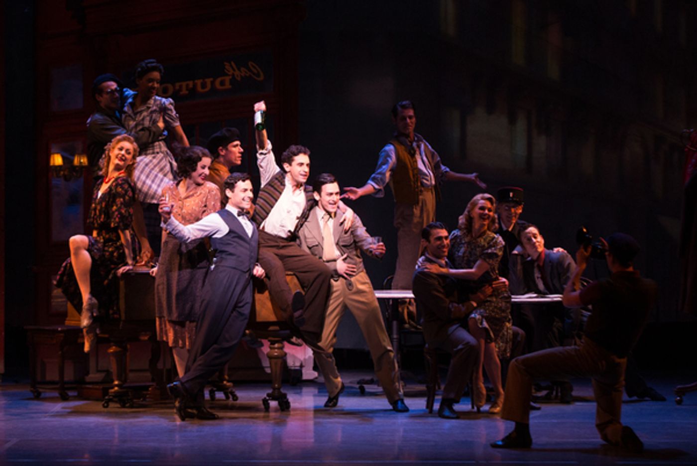 Photo Flash: First Look - Garen Scribner Steps Into Broadway's AN AMERICAN IN PARIS!  Image