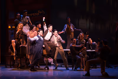 Max von Essen,  Brandon Uranowitz, Garen Scribner Photo