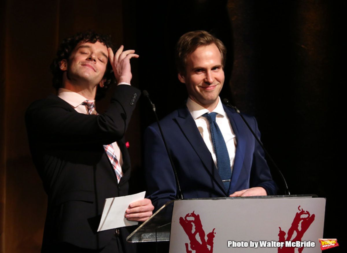 Michael Urie and Ryan Spahn  at 