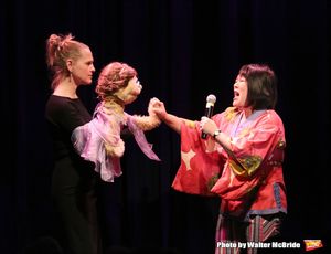 Anika Larsen and Ann Harada with Avenue Q @ BroadwayWorld Anika Larsen and Ann Harada with Avenue Q Photo