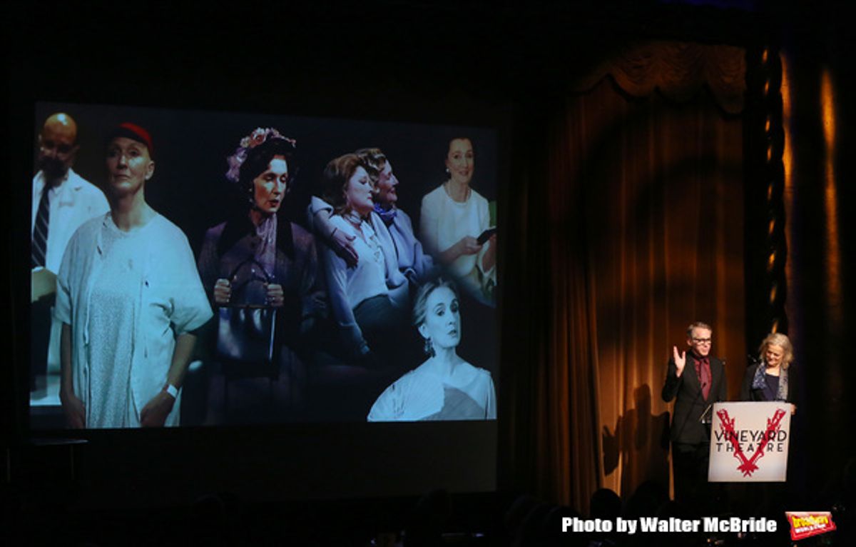 Stephen Spinella and Ellen McLaughlin  at 