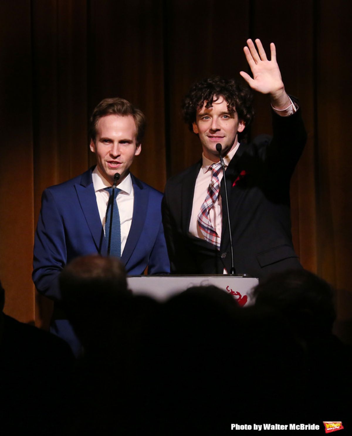 Ryan Spahn and Michael Urie  at 